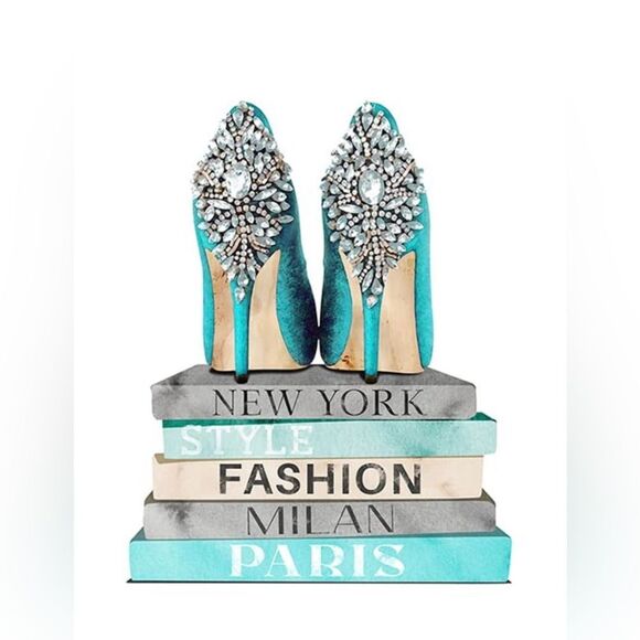 Set 2 Tiffany’s & Co. Blue Hanging Wall Art~ fashion & glam prints YOU CHOOSE - Picture 4 of 8